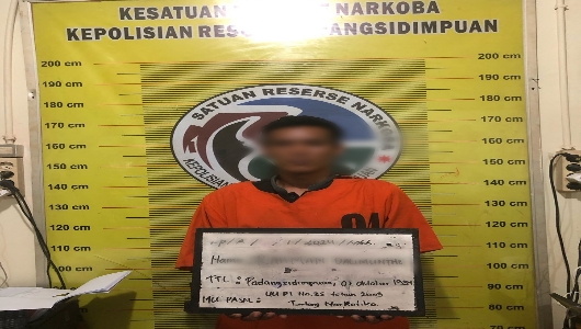 Pengembangan Kasus Shabu Di Padangsidimpuan, RD Ditangkap Usai RHH “Nyayi”, Barbut 0,78 gram