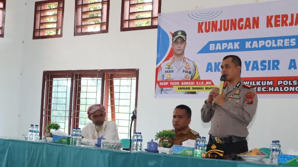Kapolres Tapsel Ajak Masyarakat Jaga Keharmonisan dan Perangi Hoaks Jelang Pemilu