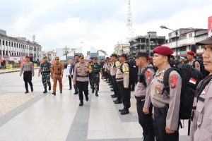 Apel Pergeseran Pasukan: Polres Padangsidimpuan Mantapkan Kesiapan untuk Pemilu 2024