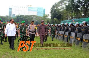 Kajati Sumut Apel Kesiapan Pengamanan Pemilu, Posko Pemilu Kejaksaan Petakan AGHT
