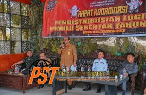Pejabat Wali Kota Padangsidimpuan Hadiri Rapat Koordinasi Pendistribusian Logistik Pemilu 2024
