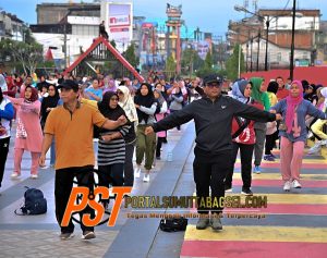 Pejabat Wali Kota Padangsidimpuan Hadiri Acara Car Free Day