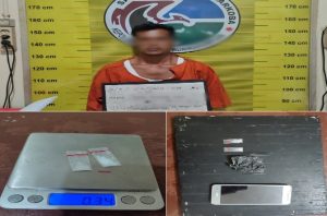 Tersangka DNH Terjaring dalam Jeratan Narkotika di Lokasi Terpencil Manunggang Jae Sidimpuan