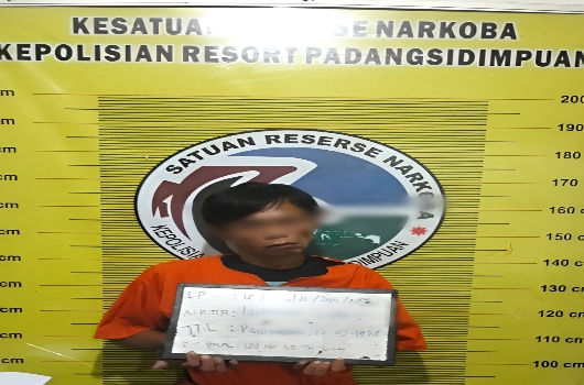 Penangkapan Tersangka Narkoba L.L. di Padangsidimpuan: Shabu 0,32 Gram Disita