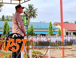 Kapolres Padangsidimpuan Ajak Pelajar Jadi Disiplin dan Tekun Belajar