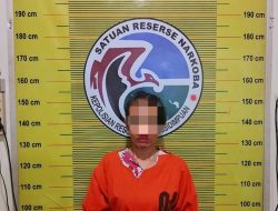 Seorang Wanita di Padangsidimpuan Ditangkap Polisi Lantaran Terlibat Narkoba