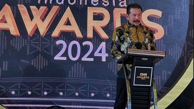 Apresiasi Jaksa Agung Dalam Acara CNN Indonesia Award  ”Dari Sulsel Untuk Nusantara”