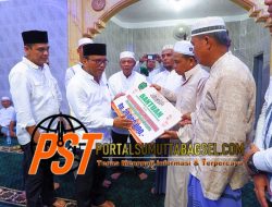 Pj Wali Kota Padangsidimpuan Pimpinan Safari Ramadhan 1445 H di Desa Huta Lombang