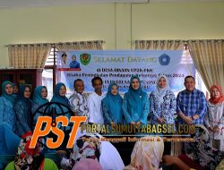 Ketua TP PKK Tapsel Kunjungi Desa Binaan Perkebunan Hapesong