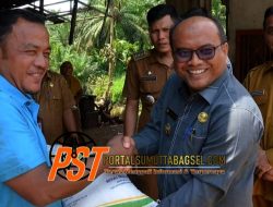 Pj Wali kota Padangsidimpuan Bantu Korban Kebakaran di Jalan Imam Bonjol