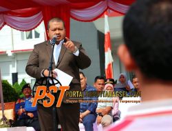 Bupati Tapsel Dolly Pasaribu Buka Jambore Kesiapsiagaan Penanggulangan Bencana Tahun 2024