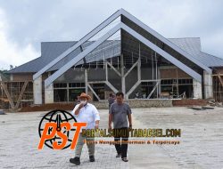 Bupati Tapsel Tinjau Kesiapan Pembangunan Gedung Astaka dan Infrastruktur Penunjang Jelang MTQ Tingkat Provinsi