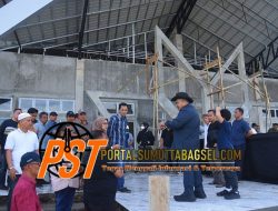 Tinjau Gedung Astaka, Bupati Tapsel Ingatkan ke Seluruh OPD Untuk Dapat Mempersiapkan MTQ Ke-39 Tingkat Provinsi Sumut Secara Matang