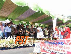 Kafilah dari Berbagai Kabupaten/Kota Se-Sumut Ikut Meriahkan Pawai Taaruf MTQ Ke-39 Tingkat Provsu