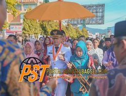 Pj Wali Kota Padangsidimpuan H. Timur Tumanggor, S.Sos, M.AP Disambut Acara Adat Angkola