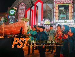 Sekda Provsu Arif Sudarto Buka MTQ Ke-39 Tingkat Provsu di Desa Tolang Kecamatan Sipirok