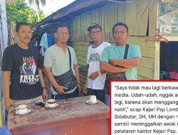 Tidak Terima Statemen Kajari Padangsidimpuan Erik Astrada Nasution Ajak Media Boikot Pemberitaan