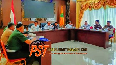 Sekdakot Pimpin Rapat Persiapan Pemulangan Jamaah Haji Padangsidimpuan