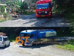 Kondisi Jalan Rusak di Kelok Tiga, Empat Huta Tunggal, Kabupaten Tapanuli Selatan Menyulitkan Pengendara