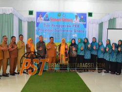 Tim Penggerak PKK Provinsi Sumut Menilai Desa Kelurahan dan Pola Asuh Anak Remaja di Padangsidimpuan Utara