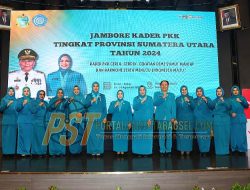 Ketua TP PKK Tapsel Hadiri Pembukaan Jambore PKK Tingkat Provinsi Sumut