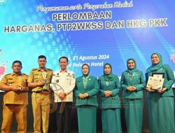 TP PKK Kota Padangsidimpuan Raih Empat Penghargaan Dalam Lomba Hari Kesatuan Gerak PKK Prov Sumut