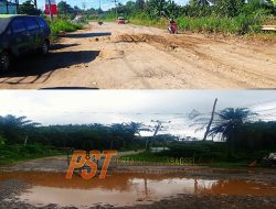 Jalan Baypass Kota Padangsidimpuan Palopat PK, Masih Dalam Kondisi memprihatinkan