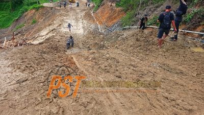 Jalan Batu Jomba di Tapanuli Selatan Semakin Ekstrem