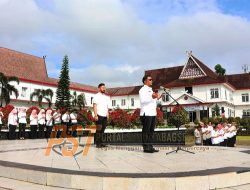 Plt. Bupati Tapsel Rasyid Assaf Dongoran Pimpin Apel Pagi Perdana, Tekankan Netralitas ASN Jelang Pilkada