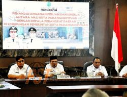 Penandatanganan Kinerja Tahun 2025 Dipimpin Wali Kota Padangsidimpuan