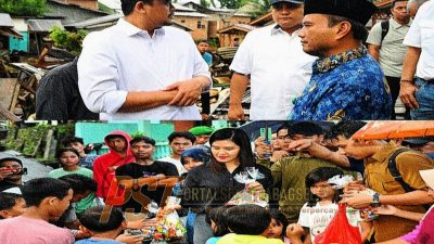 Gubernur Sumut Tinjau Langsung Lokasi Banjir di Padangsidimpuan