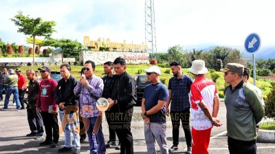 Bupati Tapsel Lepas Gerakan Gotong Royong “Tapsel Bangkit”