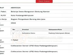 Informasi Sewa Gedung Kantor Dipertanyakan, Kabag PBJ Padangsidimpuan Diduga Tak Transparan