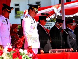 Bupati Tapsel Jadi Irup di HUT ke-80 RI