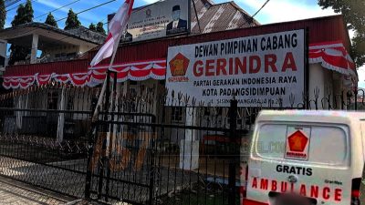 Lapor Pak Prabowo Ambulans Partai Gerindra Padangsidimpuan Hilang Jejak, Ketua DPC Bungkam