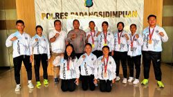 Kapolres Padangsidimpuan Sambut Atlet Karate Berprestasi