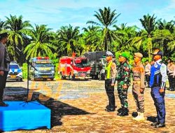 Polres Palas Gelar Apel Pasukan Operasi Zebra Toba 2025