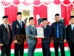 Rapat Paripurna Penyampaian Ranperda Tentang APBD Tahun 2026 Target Capaian Dinilai Mengalami Penurunan APBD Kab.Padang Lawas