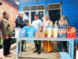 DPC Demokrat Padangsidimpuan Ulurkan Tangan, Bantu Korban Banjir di Melati Seberang