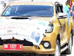 Pemkab Padang Lawas Peduli Banjir dan Longsor Di Tapsel dan Tapteng, Berangkatkan Tujuh Mobil Membawa Bantuan Sosial