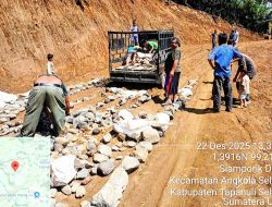 Pemda : Pasca Bencana Masyarakat Sihopur Dambakan Wales Untuk Pengerasan Jalan