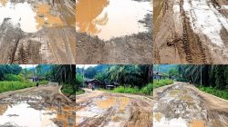 Lapor Pak Kajari, Proyek Peningkatan Jalan 1 Milliar di Tapsel diduga Gagal Total Kerja Asal Jadi Pengawasan Tidak Ada