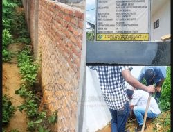 WIB Bongkar Kejanggalan Proyek Pagar Kejari Padang Lawas Rp.496 Juta diduga Asal Jadi dan Tidak Sesuai RAB