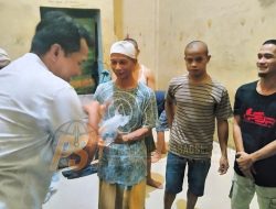 Memanusiakan Manusia! Kasat Reskrim dan Kasat Intel Polres Padang Lawas Berbagi Takjil ke Tahanan