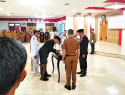Bupati Nias Selatan Sokhiatulo Laila Lantik Pj Sekda dan Struktural Fungsional