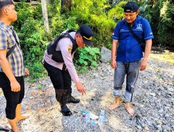 Polsek Hutaimbaru Gerebek Lokasi Diduga Sarang Narkoba di Wek II, Temukan Sejumlah Barang Bukti