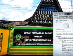 Tak Jawab Surat Konfirmasi Anggaran, Sekwan DPRD Padangsidimpuan Hanya Bilang ‘Nanti Kita Jumpa’