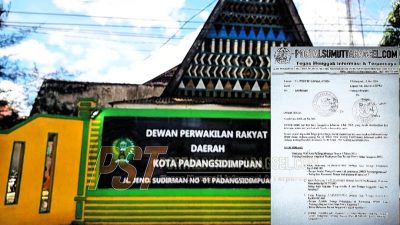 Tak Jawab Surat Konfirmasi Anggaran, Sekwan DPRD Padangsidimpuan Hanya Bilang ‘Nanti Kita Jumpa’