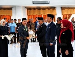 Bupati Palas Resmi Lantik 4 Pejabat Defenitif Fungsional Tinggi Pratama di Lingkungan Pemkab. Palas