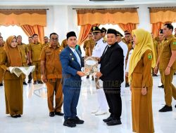 Bupati Palas Resmi Melantik 52 Pejabat Administrasi Dilingkungan Pemkab Padang lawas